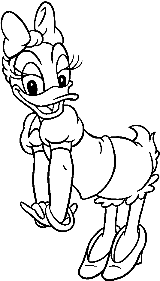 coloriage Disney-daisy