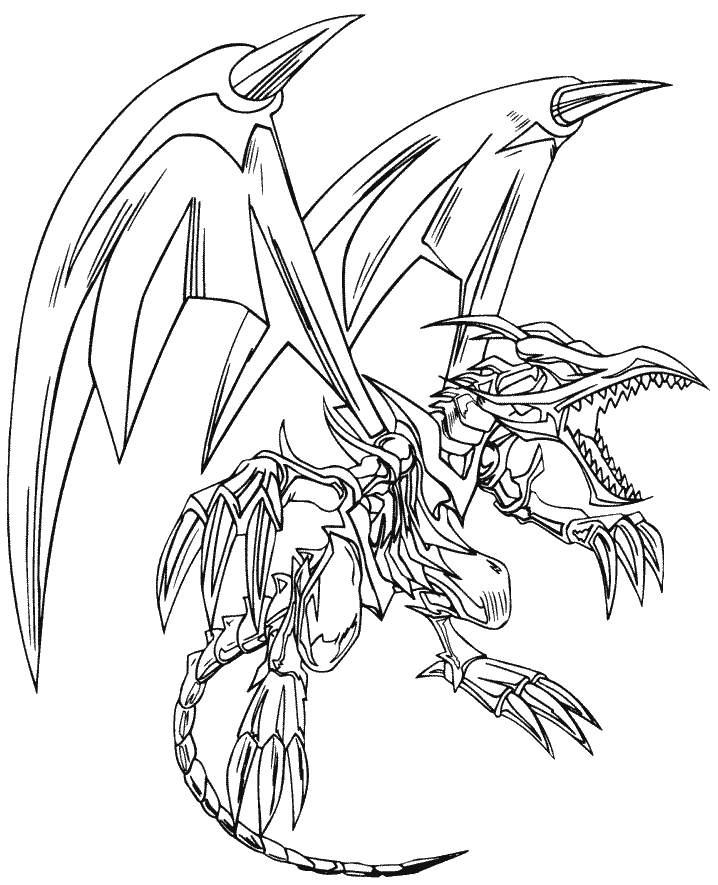 coloriage Dragons-acier